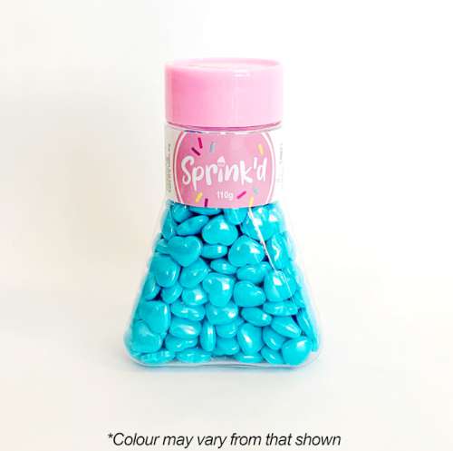 Sprink'd Sprinkles - Hearts Bright Blue